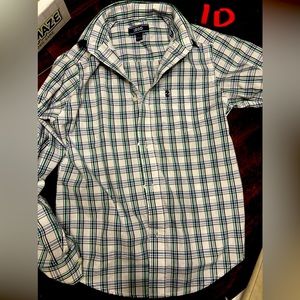 Boys size 10 Izod button up